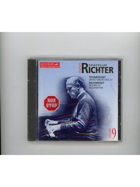 Sviatoslav Richter Vol 9 Tchaikovsky Mussorgsky Melodiya CD NEW SEALED 1995